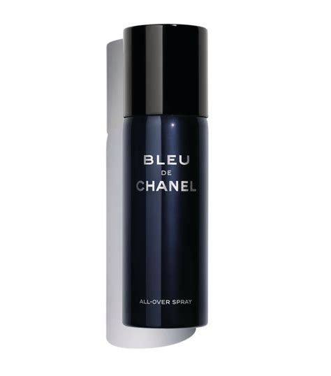 all over spray bleu de chanel|chanel bleu deodorant spray.